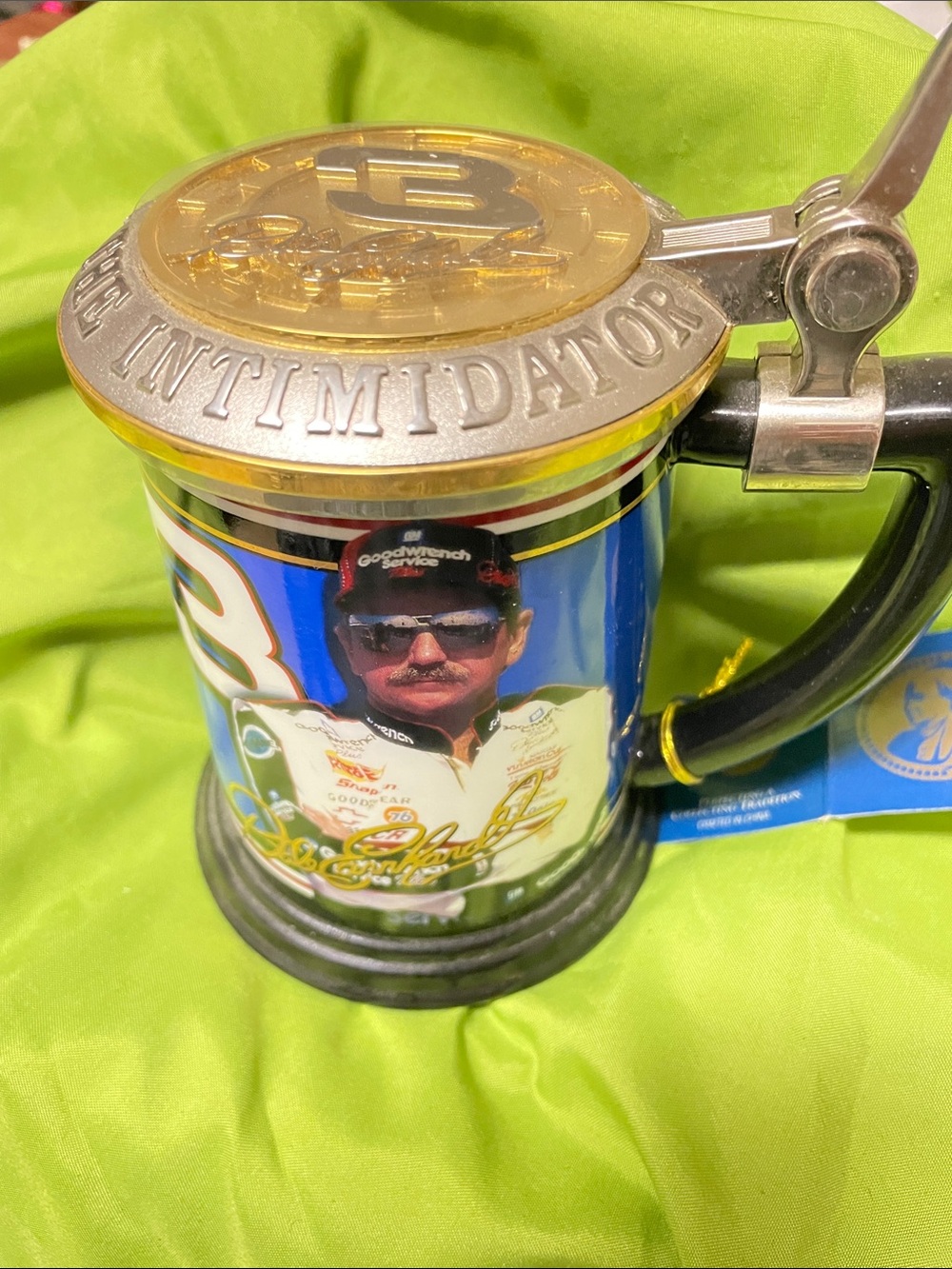 The Intimidator Racing Stein - Blue and Black